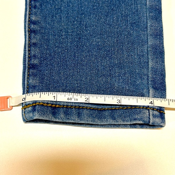 DKNY Kids Jeans Size 10 Skinny Stretchy Denim School Girls Thick Pockets High - Picture 7 of 11